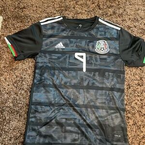 Adidas Mexico national team Jersey with name, Raul Jimenez size small